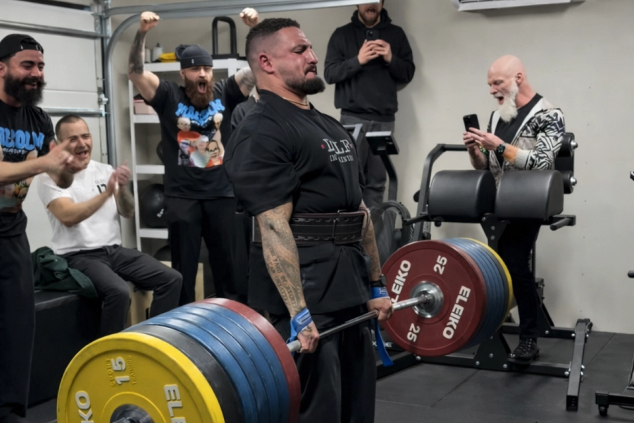 Så tränade Max för 300 kg i marklyft