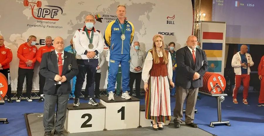 Svenska resultat från bänkpress VM