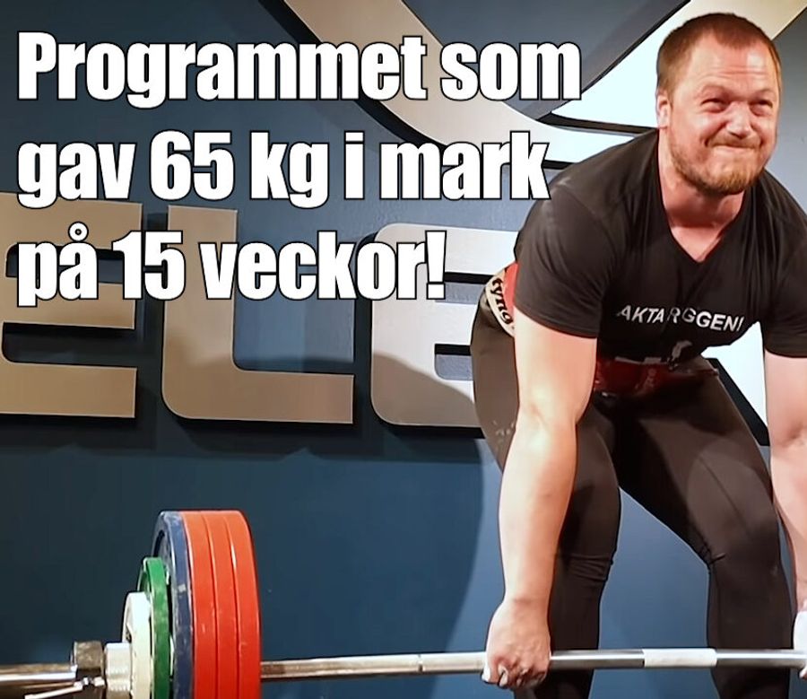 Mot 200 kg i Marklyft