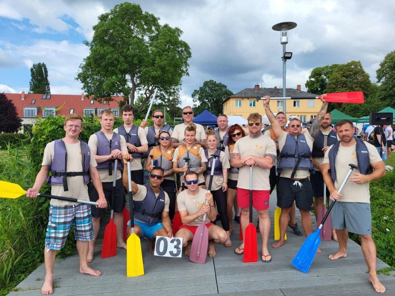 Drachenboot-Rennen 2025 beim Elefantencup