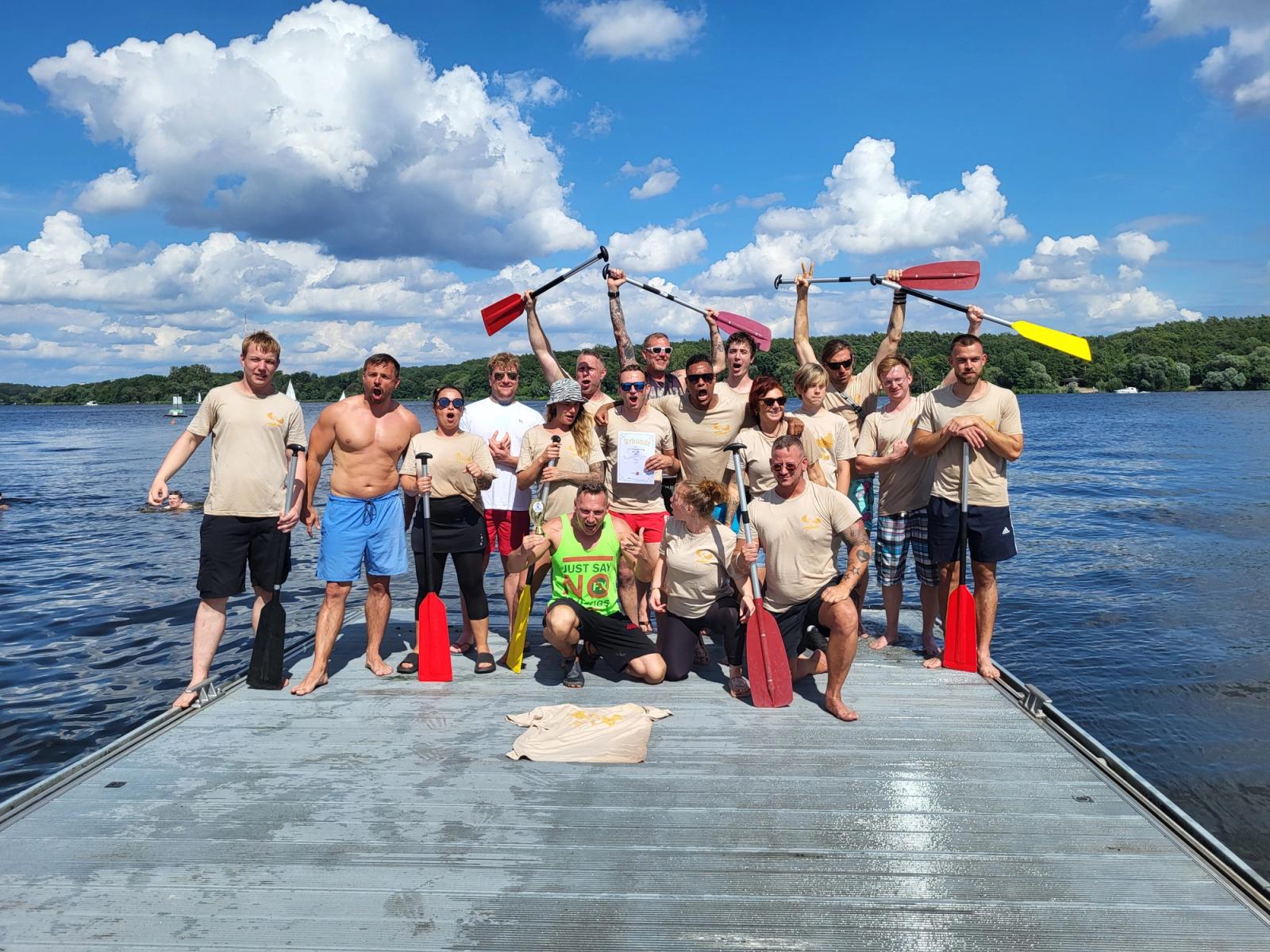 Drachenboot-Rennen 2025 beim Elefantencup