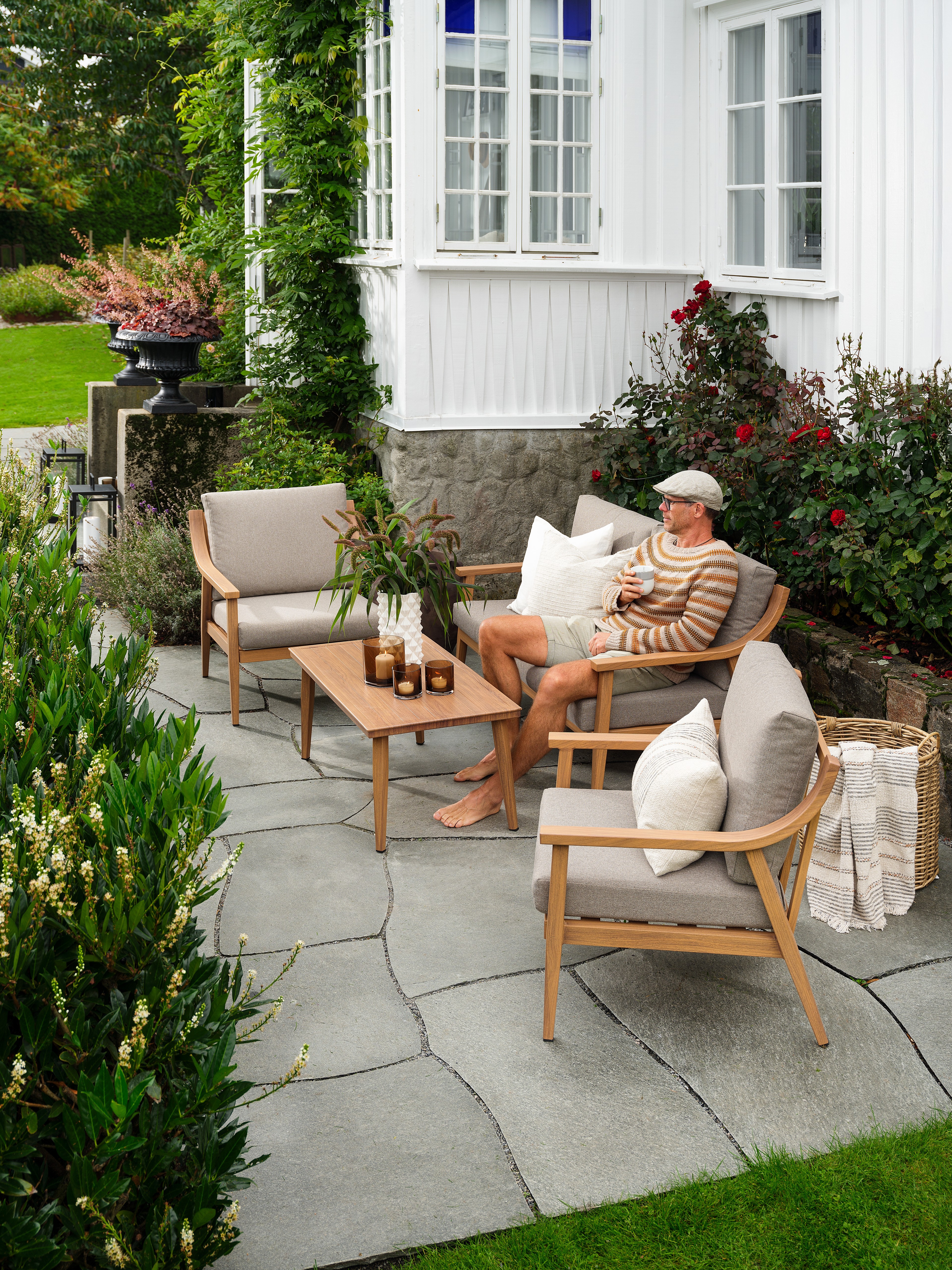 Atlanta solseng og hagemøbler fra Fagmøbler