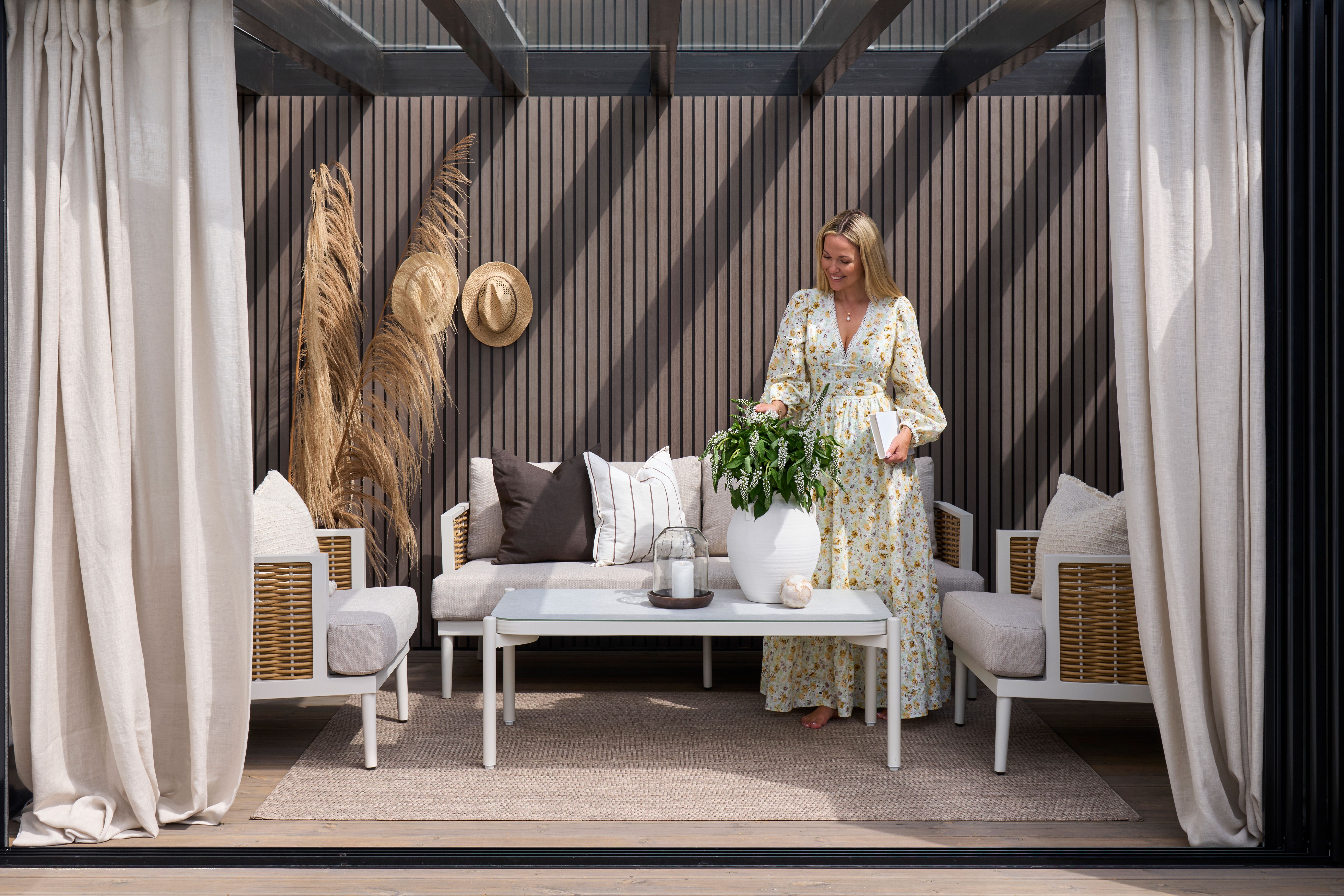 Feriefølelse hos Monica Nyhus 