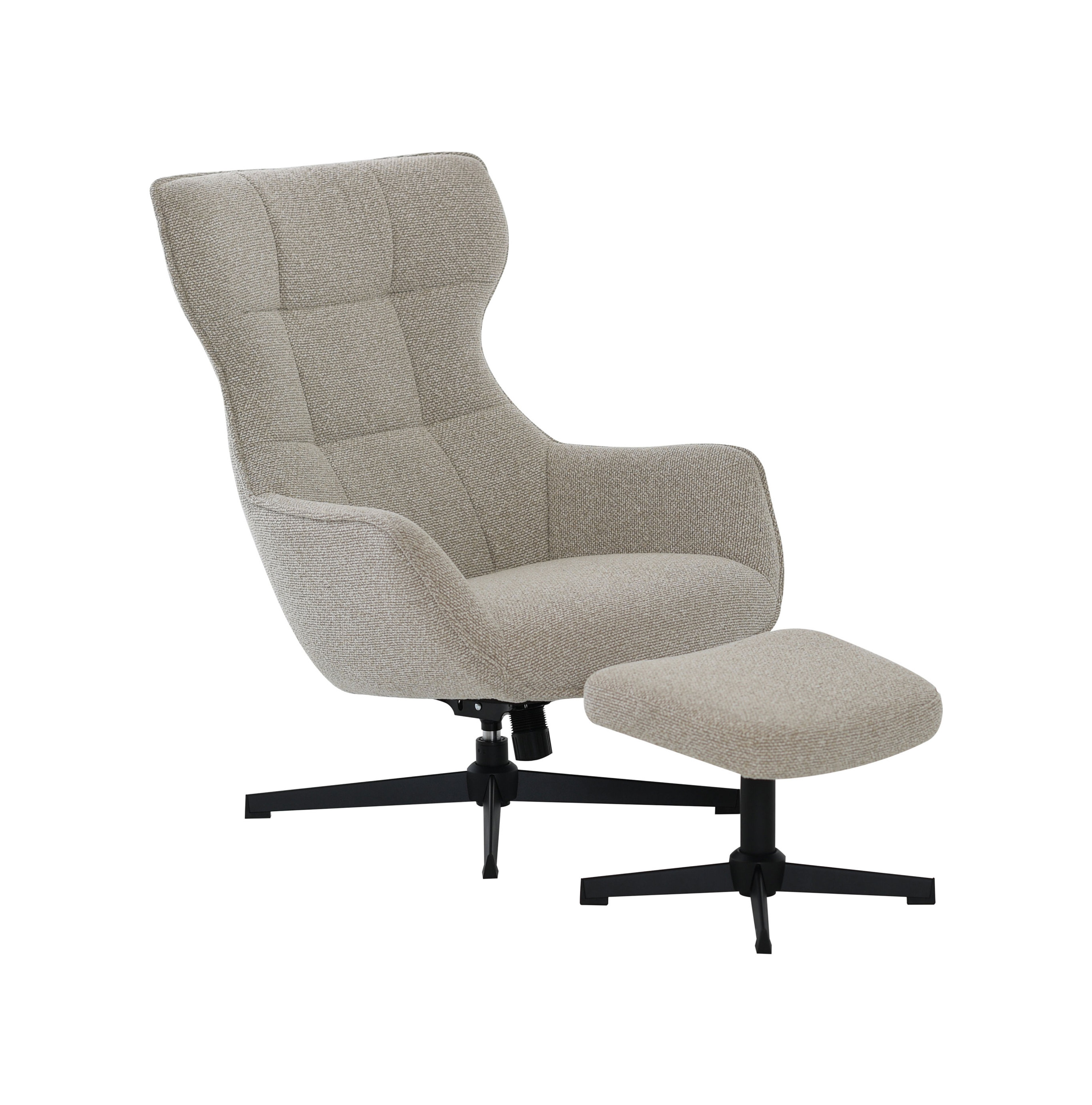 Weston hvilestol m/sving, vipp og pall