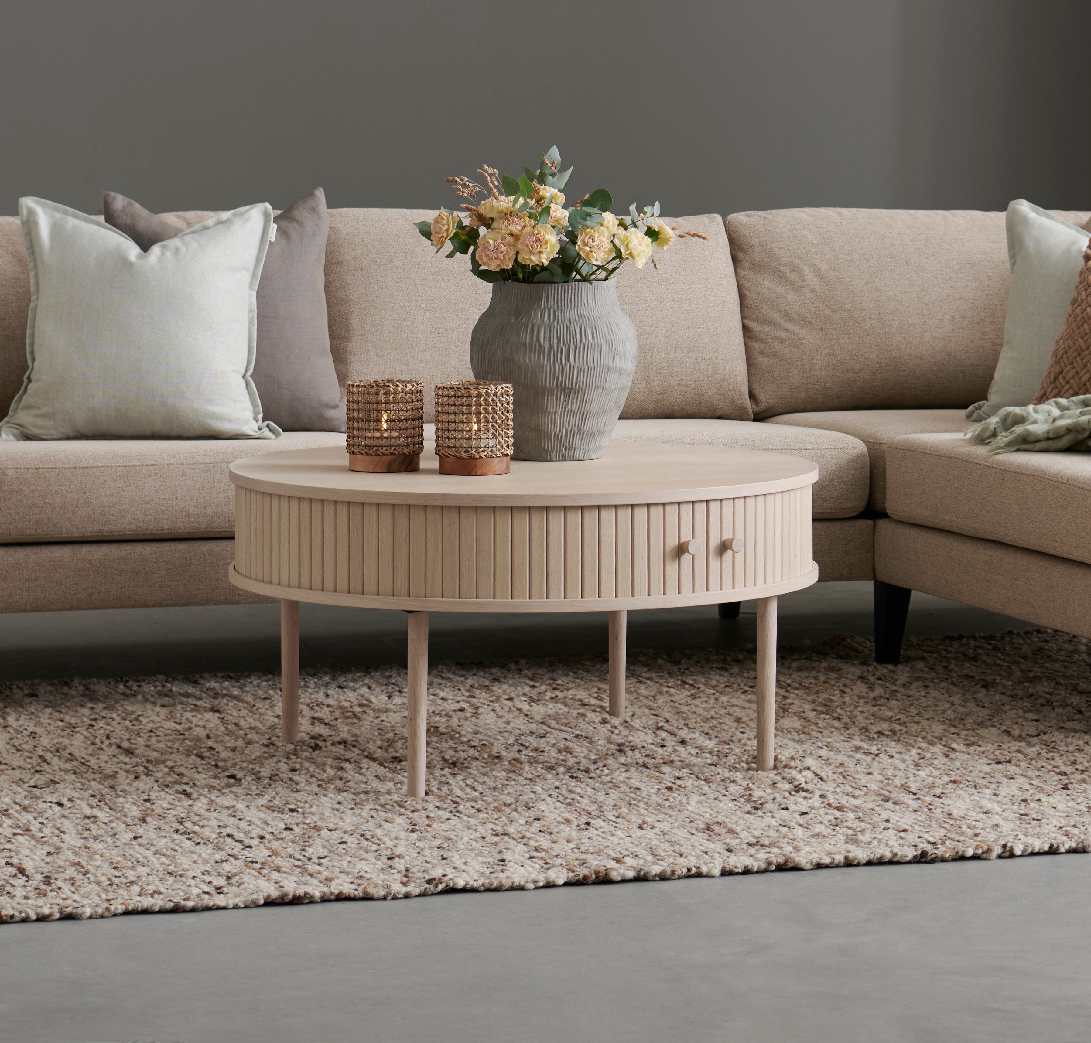 Slide rundt sofabord