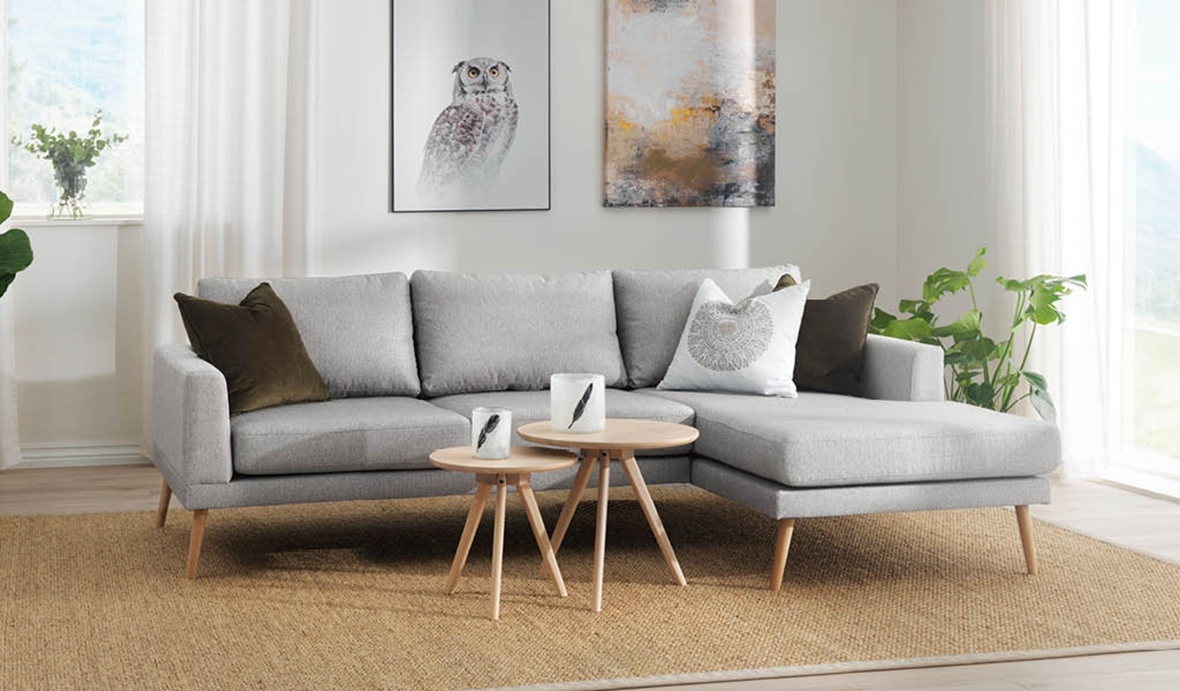 Illustrasjon av serien Devine sofaserie