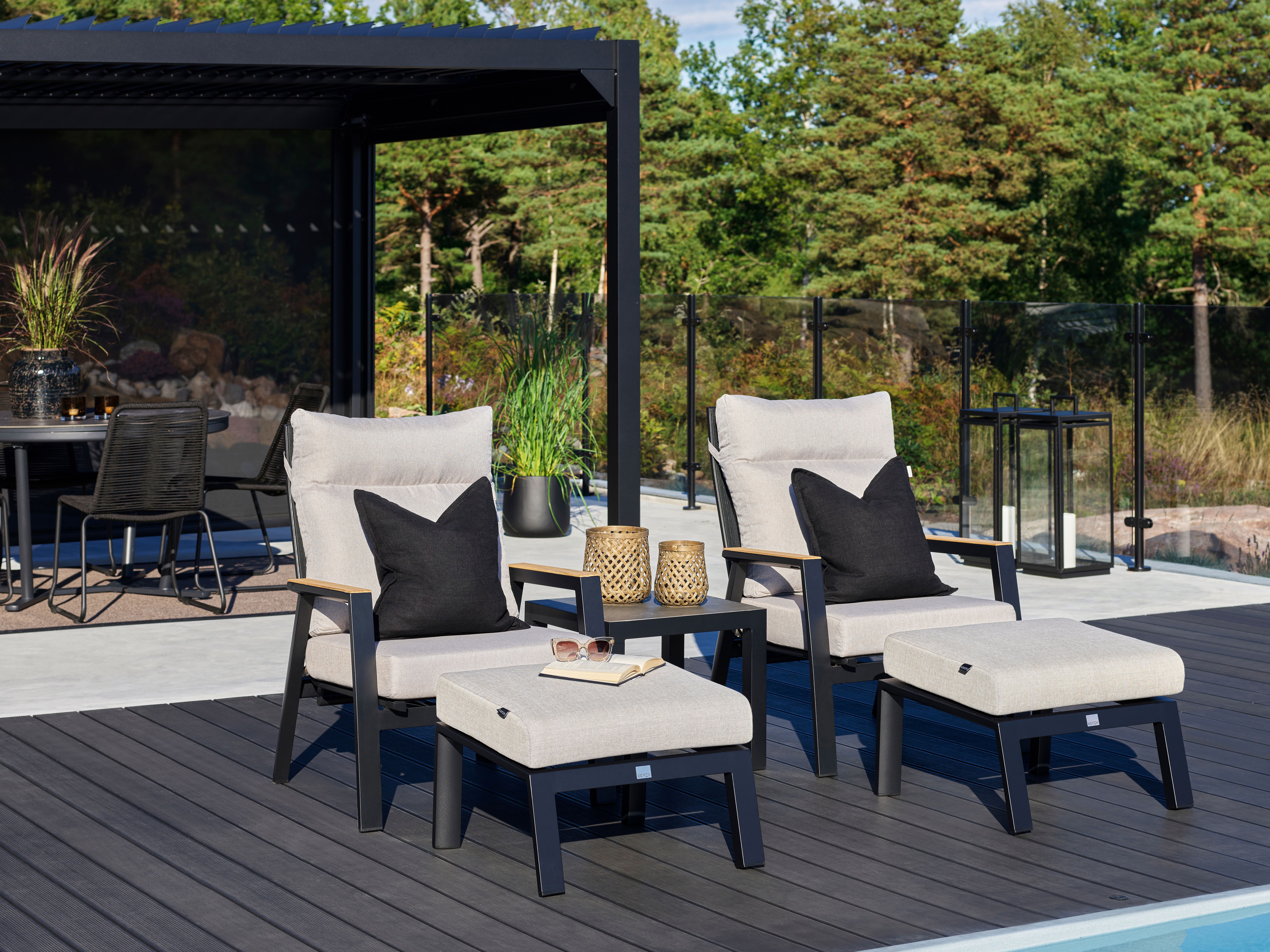 Atlanta hagestol fra Fagmøbler