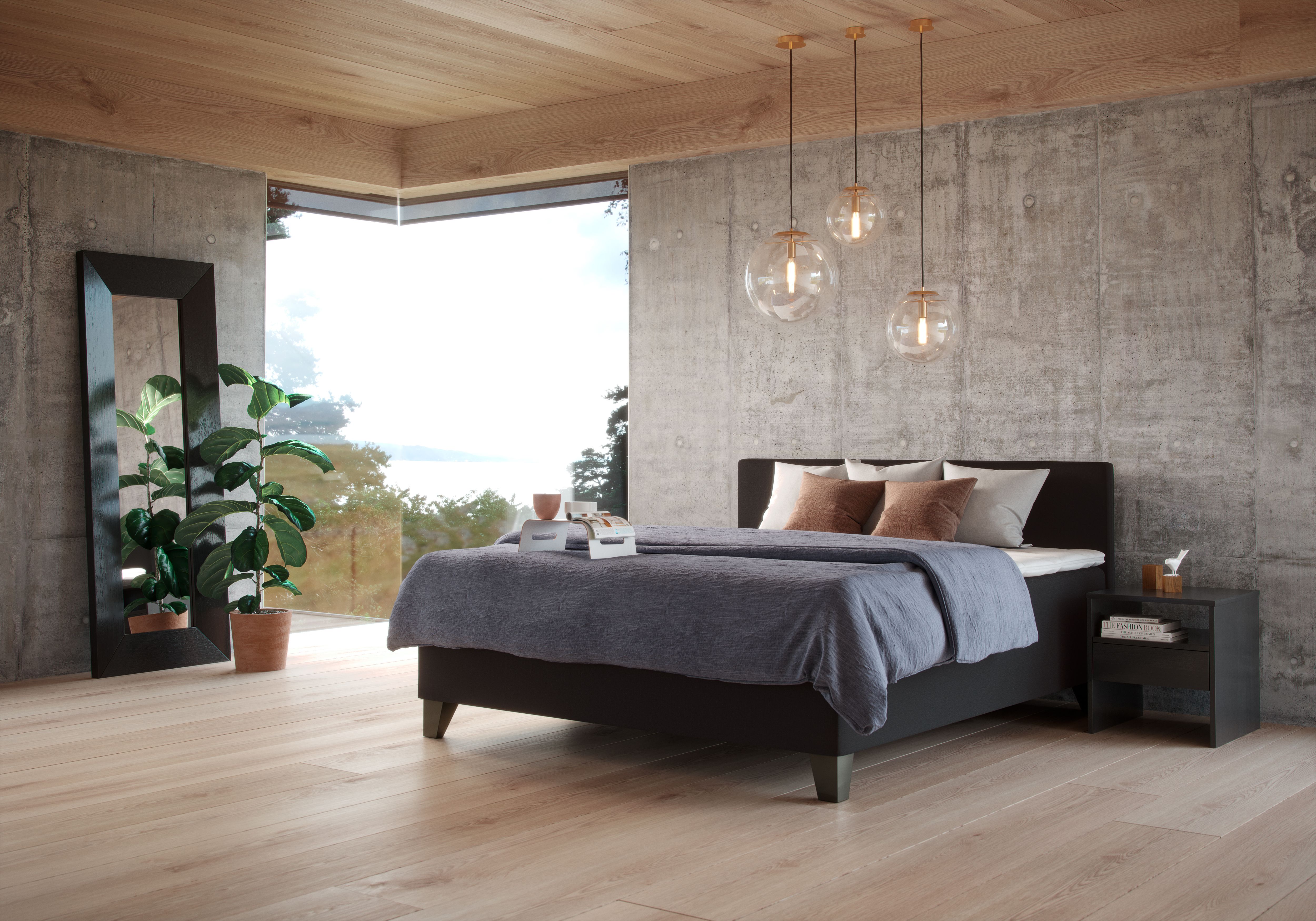 Svane seng fra Fagmøbler