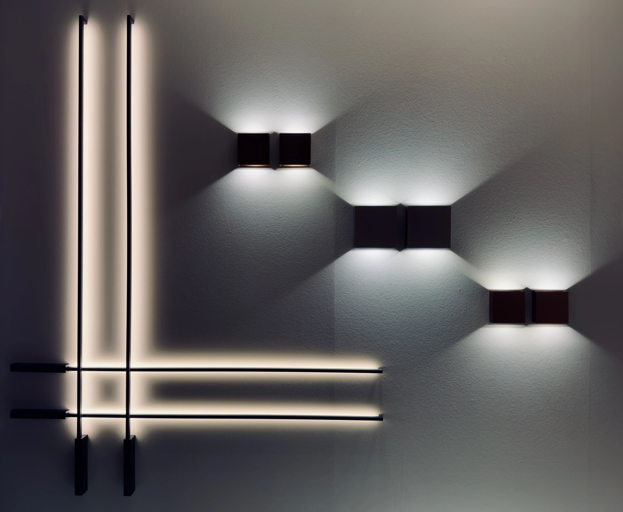 Different types of light fittings supplied by Modal AV