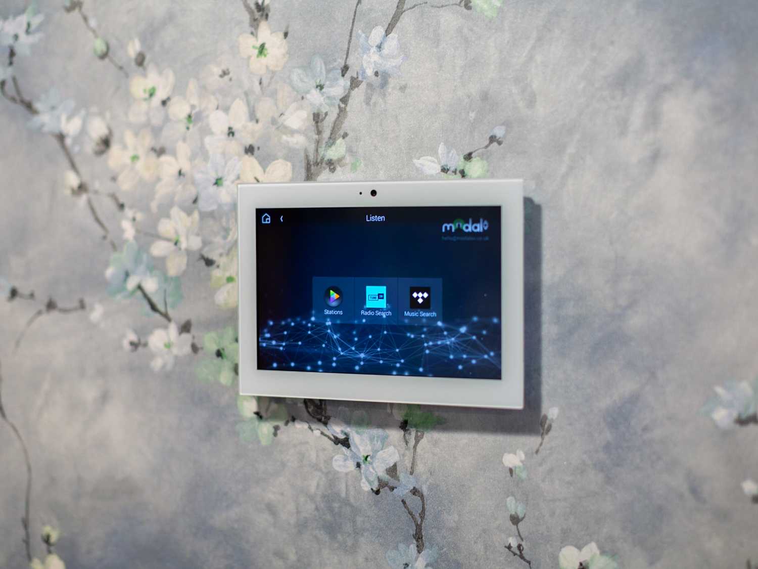 Residents and staff can easily control care home systems from touch screens Residents and staff can easily control care home systems from touch screens