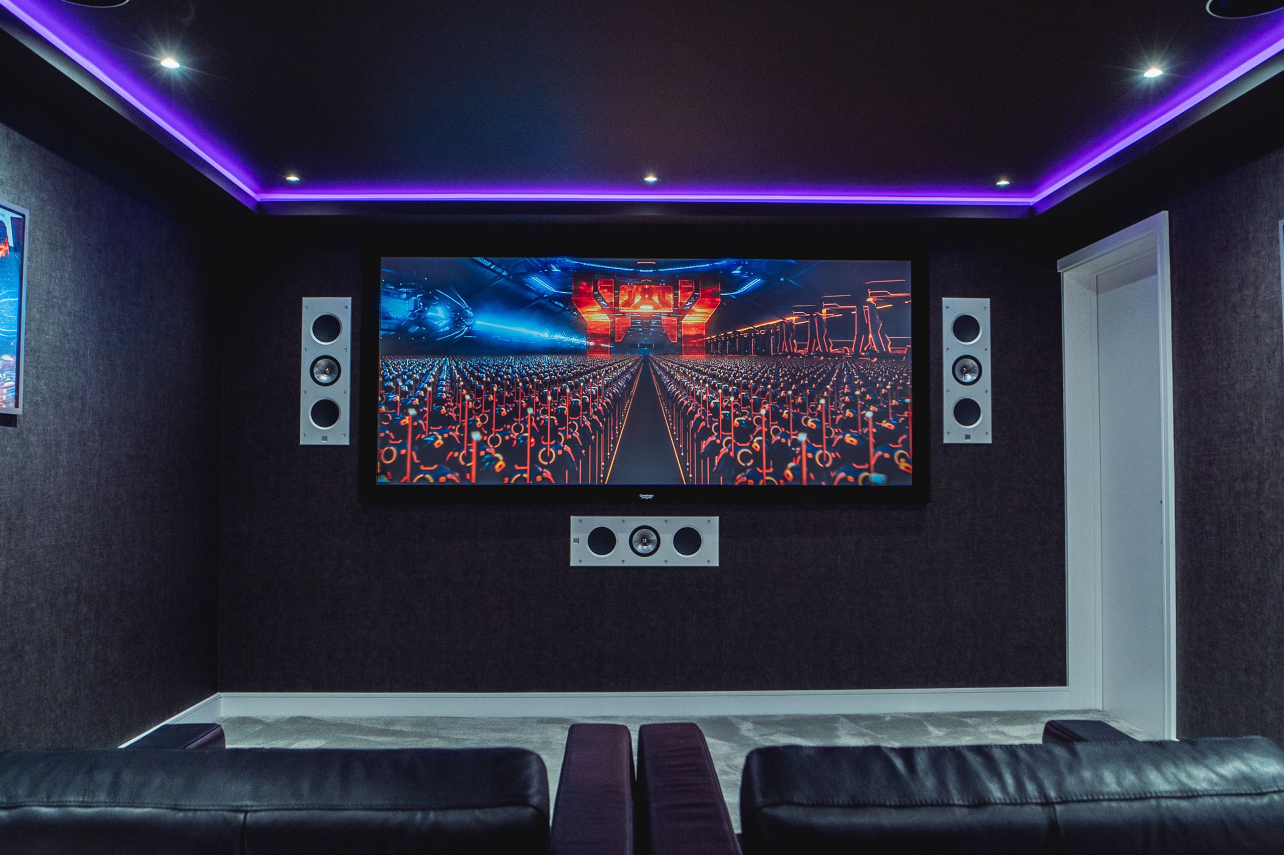 Demo home cinema room installed by Modal AV