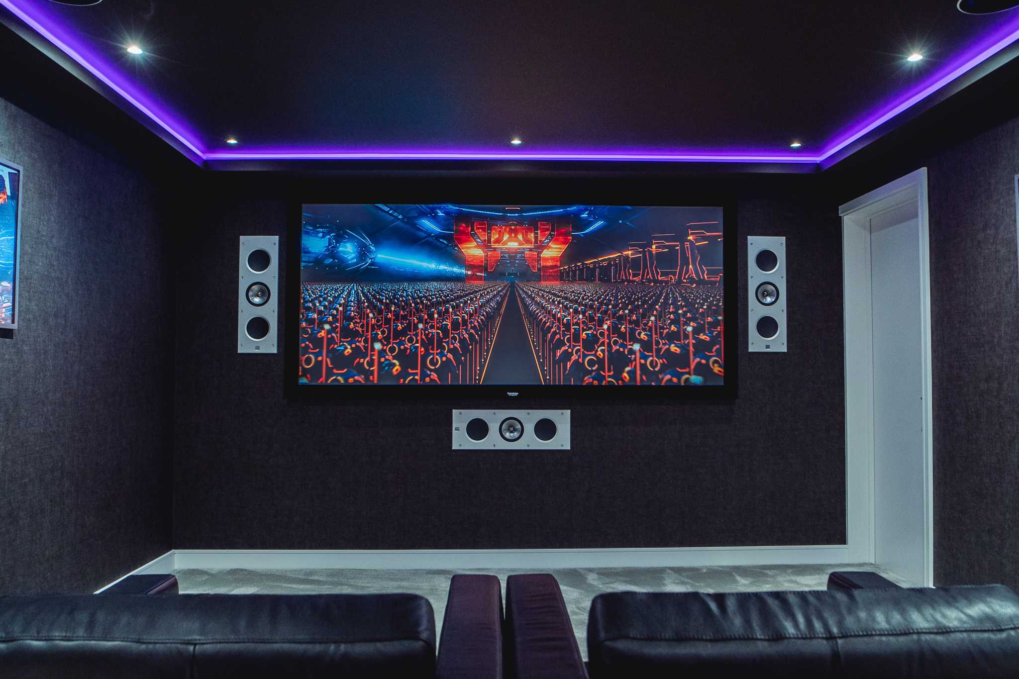 Demo home cinema room installed by Modal AV