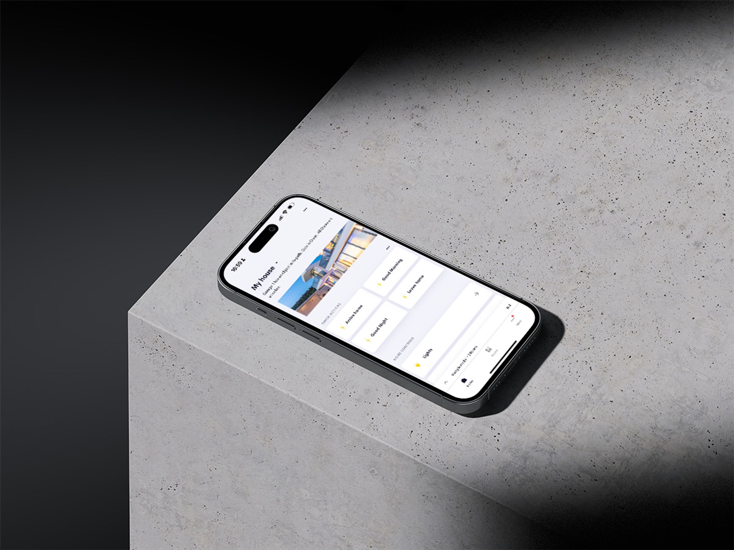 Modern smart home interior showing Crestron Home upgrade benefits for legacy automation systems