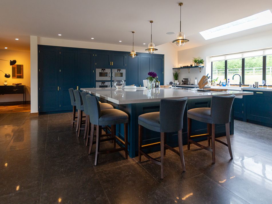 Motorised blinds ensure shading is appropriate at different times of the day Motorised blinds ensure shading is appropriate at different times of the day