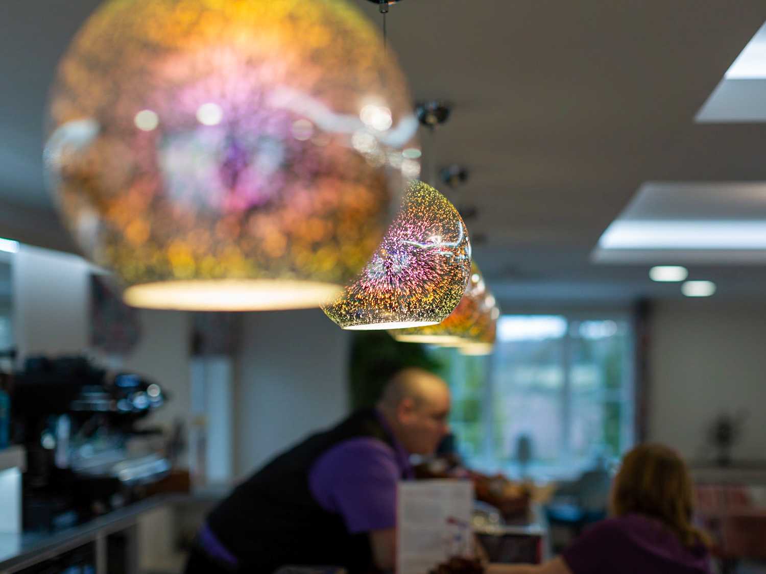 Select the right lighting mood for eating, entertaining, relaxing and even cleaning Select the right lighting mood for eating, entertaining, relaxing and even cleaning