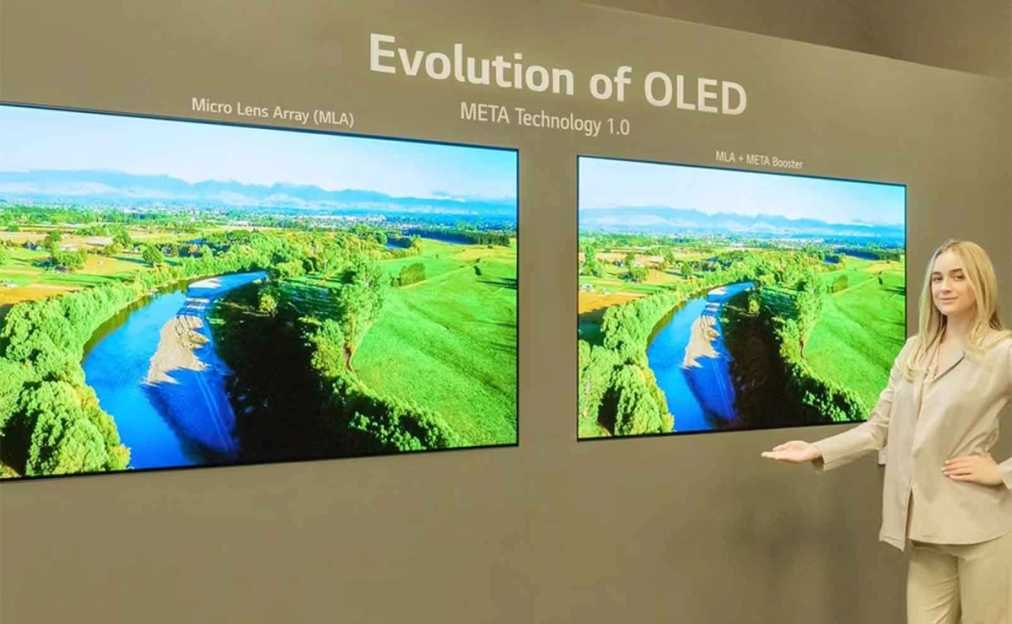 LG evolution of OLED for home cinema screens LG evolution of OLED for home cinema screens
