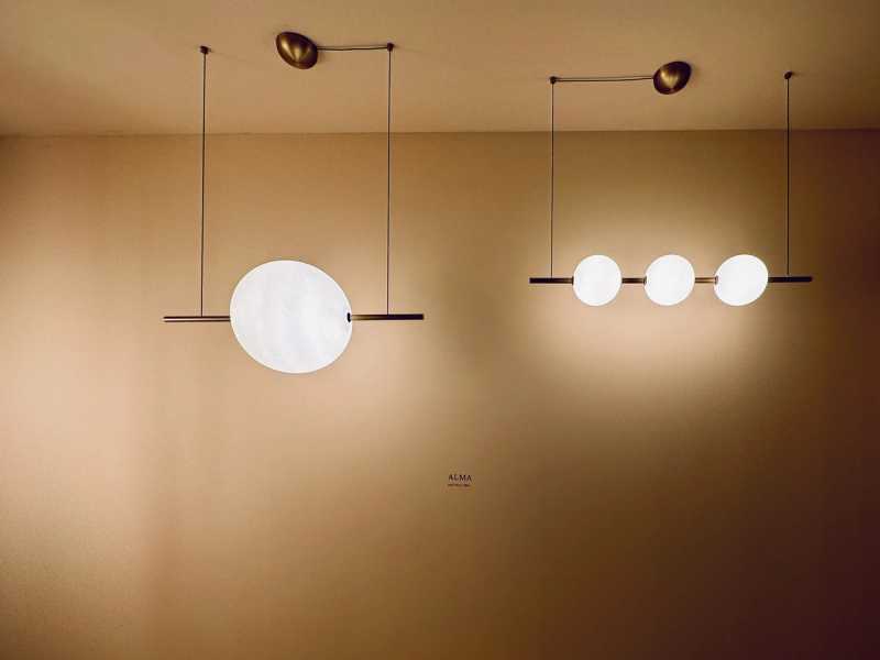 Hanging moon light build constructed from high quality copper Hanging moon light build constructed from high quality copper