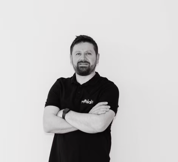 Costa Grigoras, Co-founder and Director at Modal AV Portrait of Costa Grigoras, Co-founder and Director at Modal AV