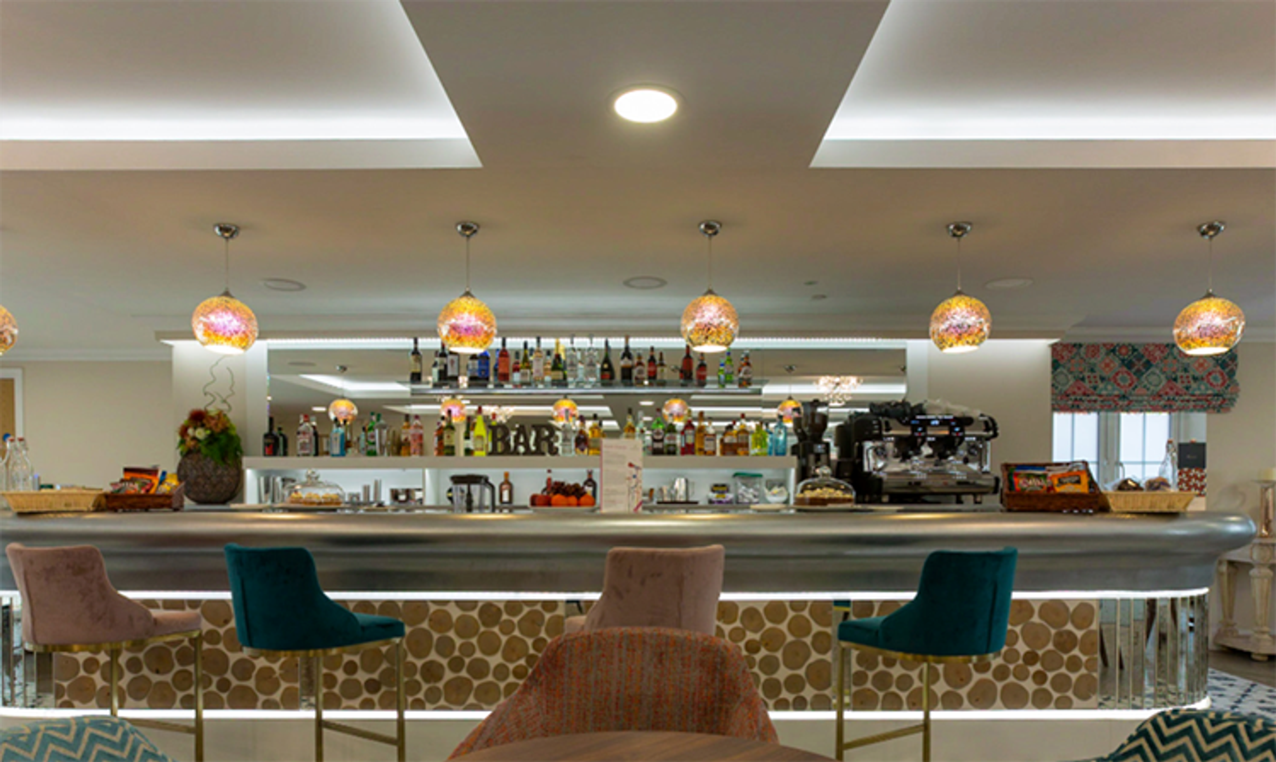 Care home residents can easily listen to their choice of music throughout the complex