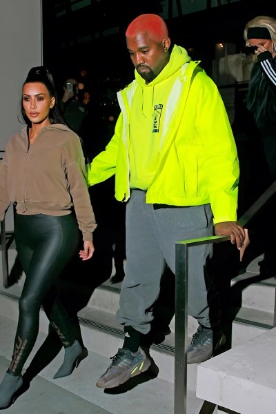 Kanye wearing 4THSEX merch