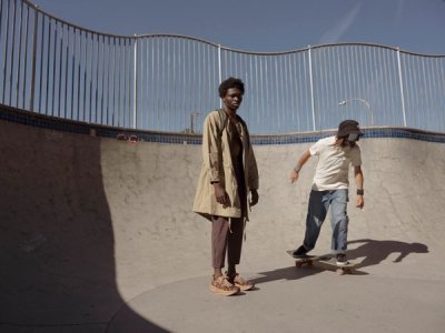 black model with tony alva