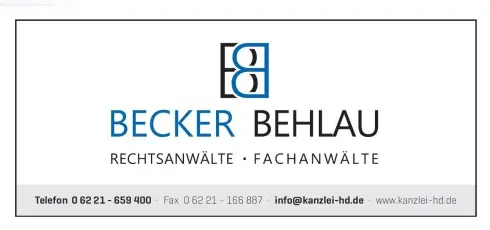 Rechtsanwälte Becker Behlau