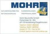 Mohr Baustoffe