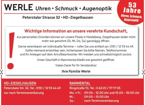 Uhren Werle