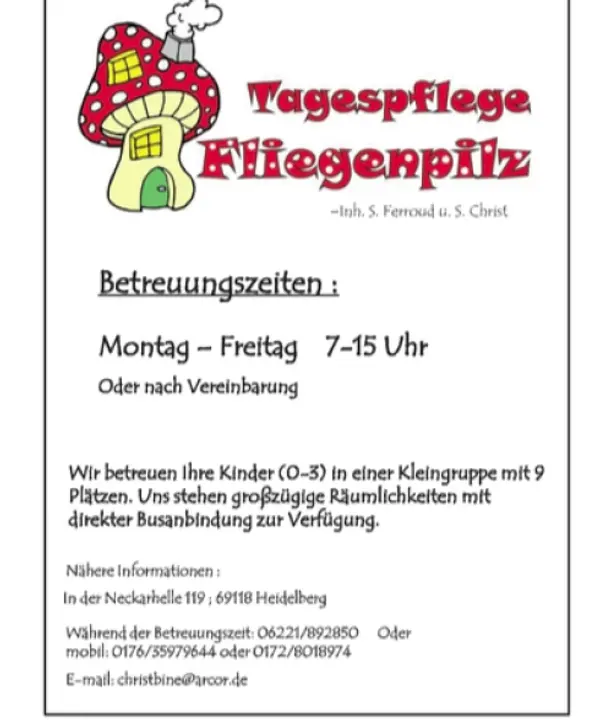 Tagespflege Fliegenpilz