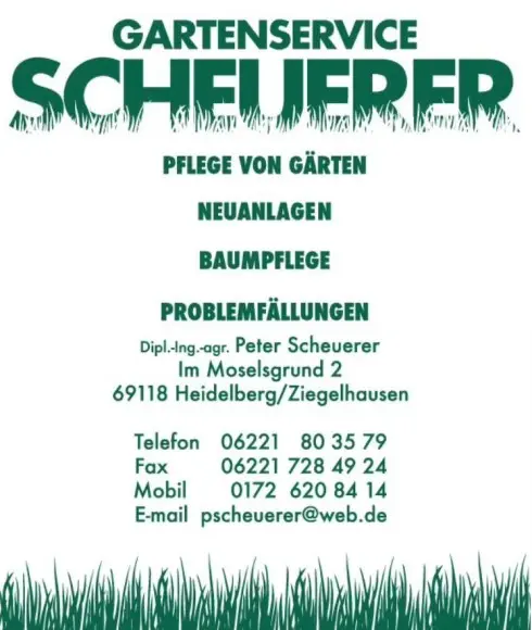 Gartenservice Scheuerer