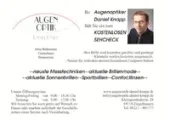Augenoptiker Daniel Knapp