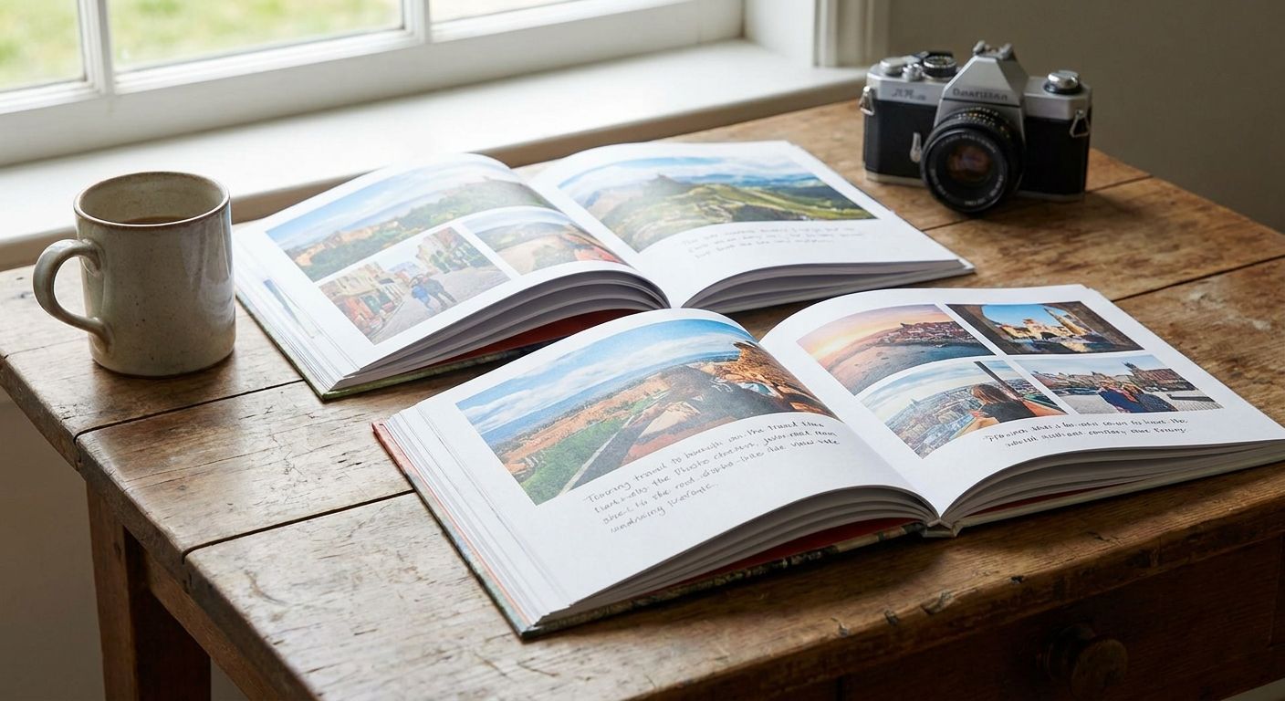 Photo books for travel and holiday memories