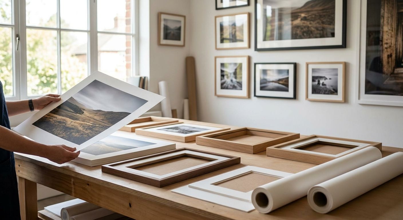 Photo prints for framing and wall display