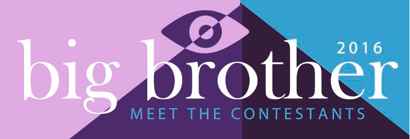 Big Brother 2016 Meet The Contestants Infographic