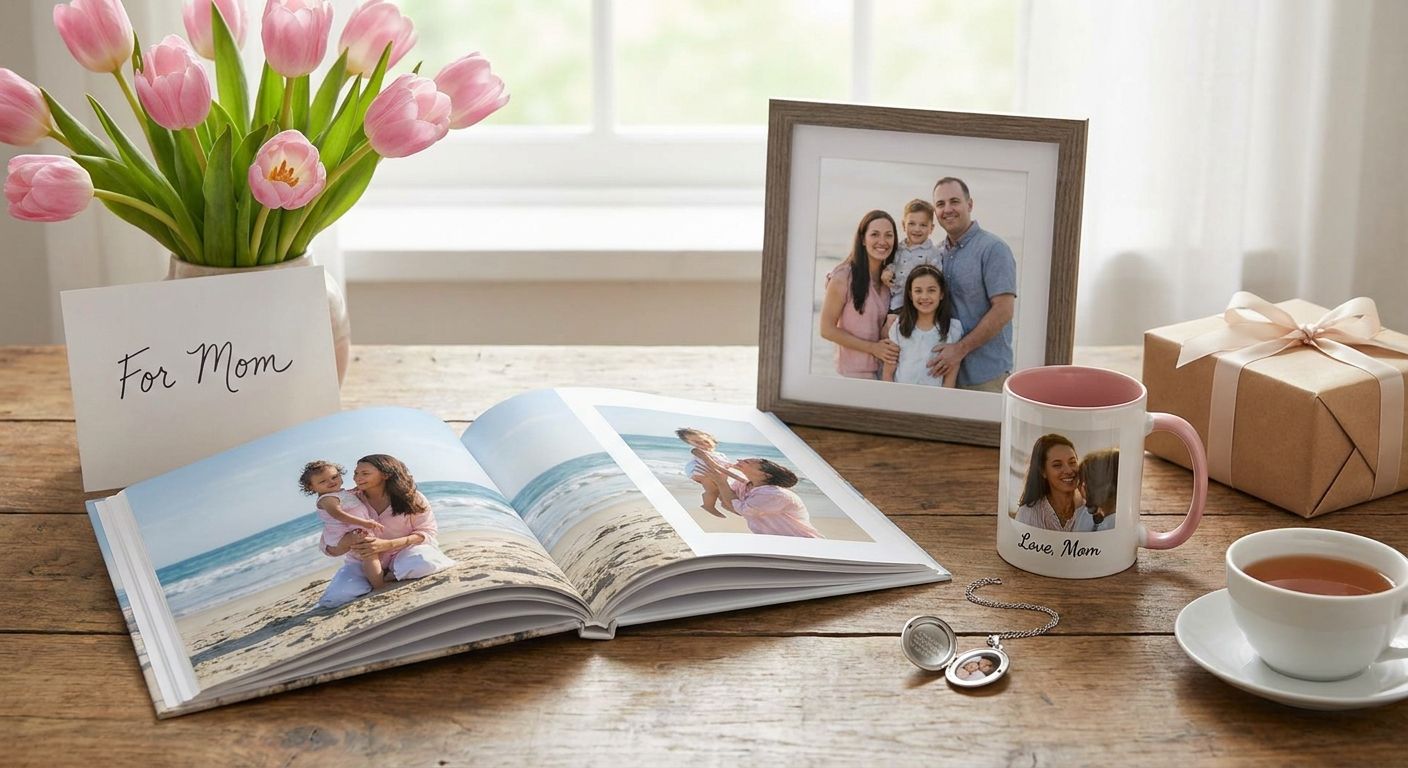 Personalised photo gifts for Mother's Day