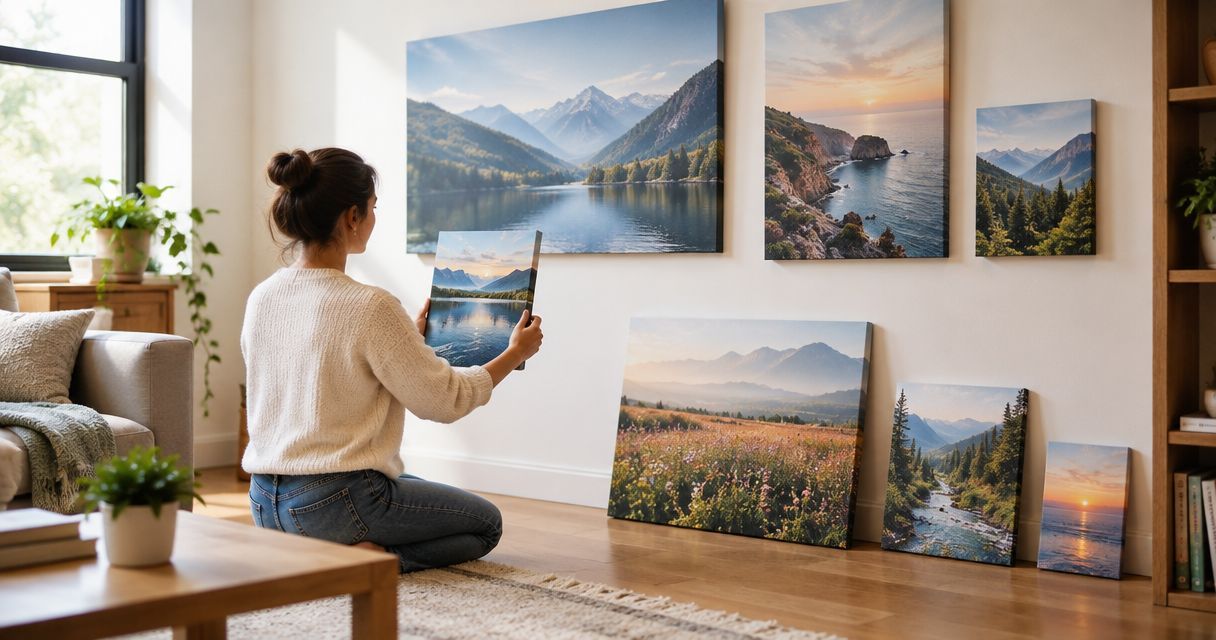 Best canvas print sizes ranked by price 2026