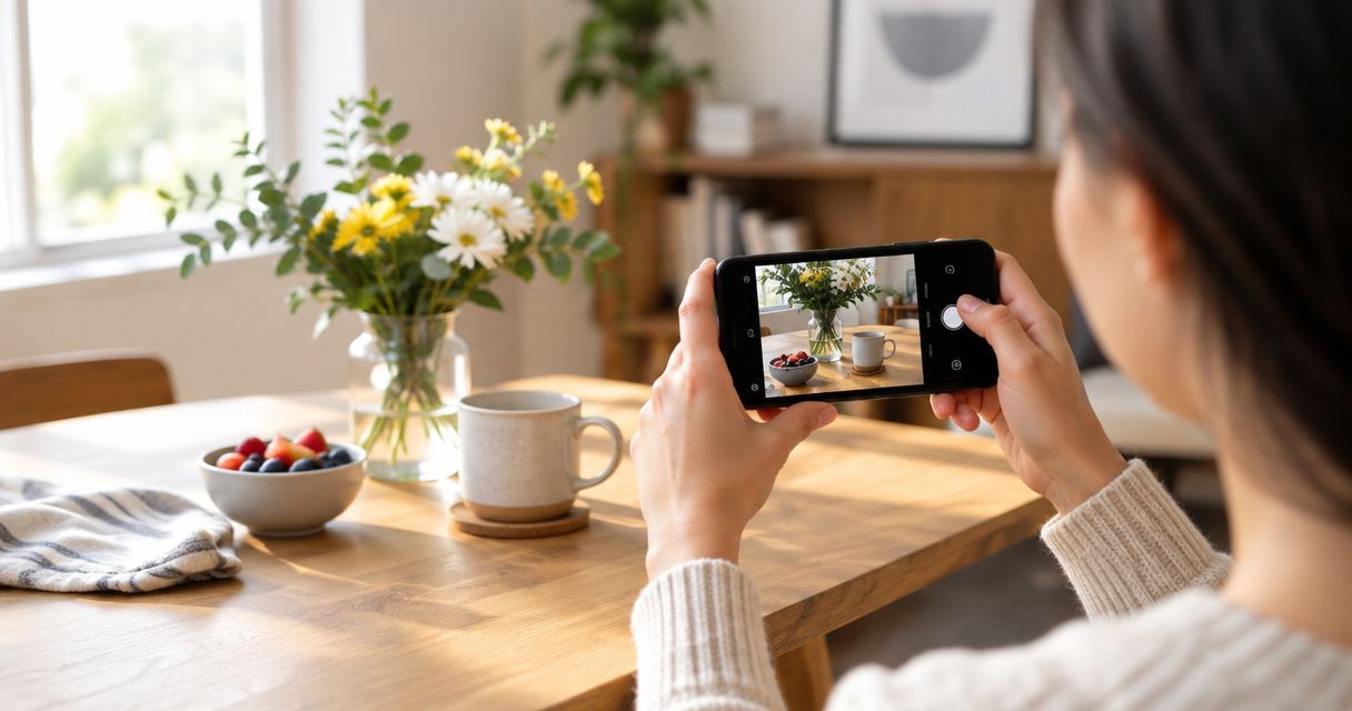 How to take professional-looking photos at home with a phone