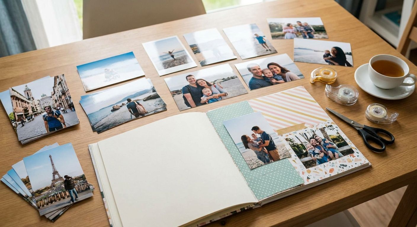 Photo prints for scrapbooking projects