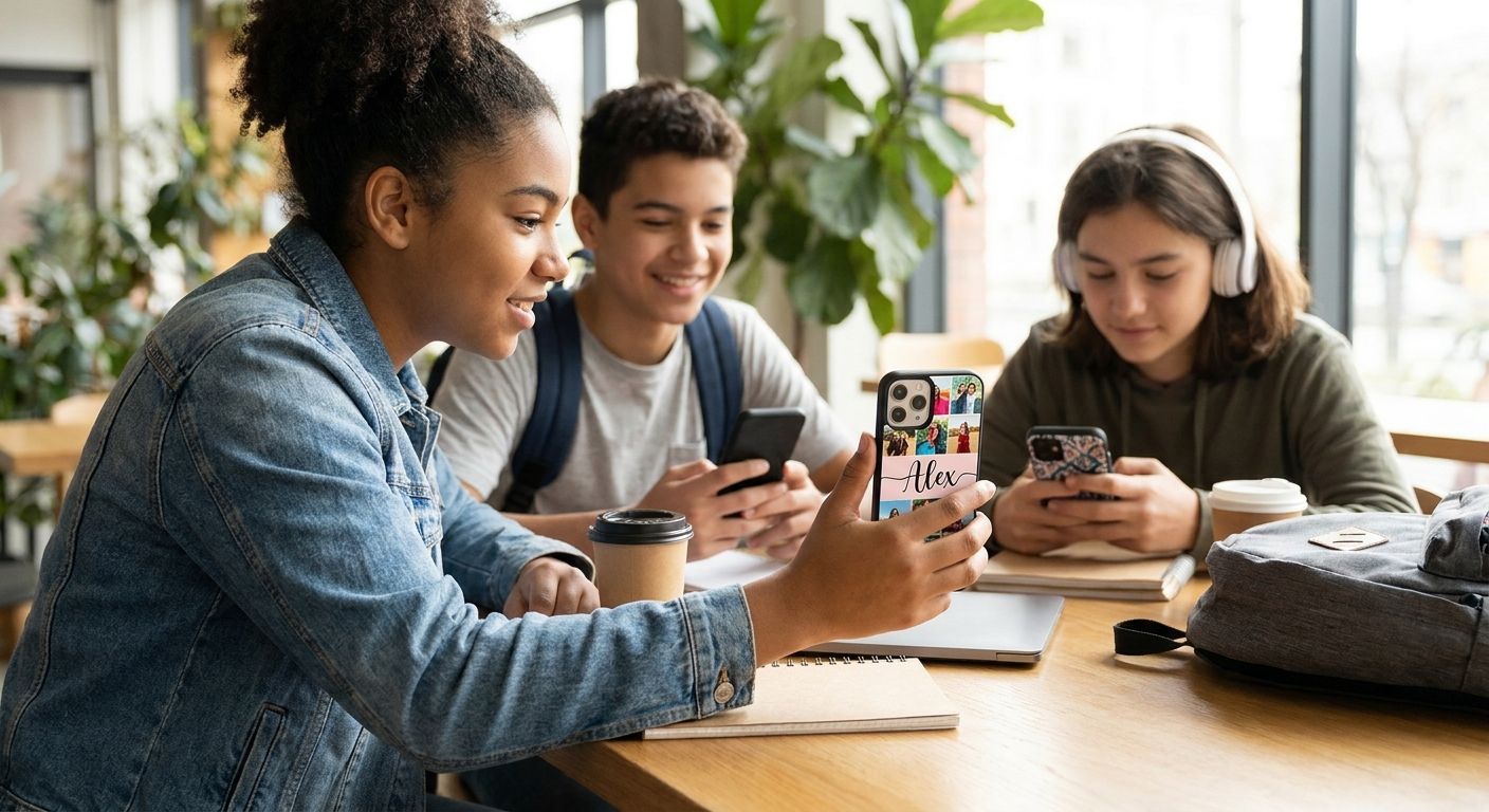Personalised phone cases for teenagers
