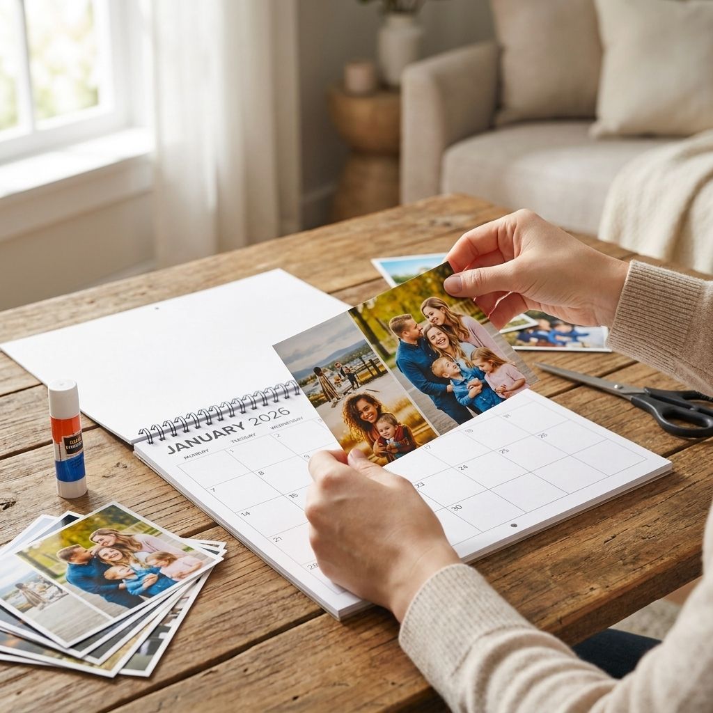 How to make a photo calendar for 2026