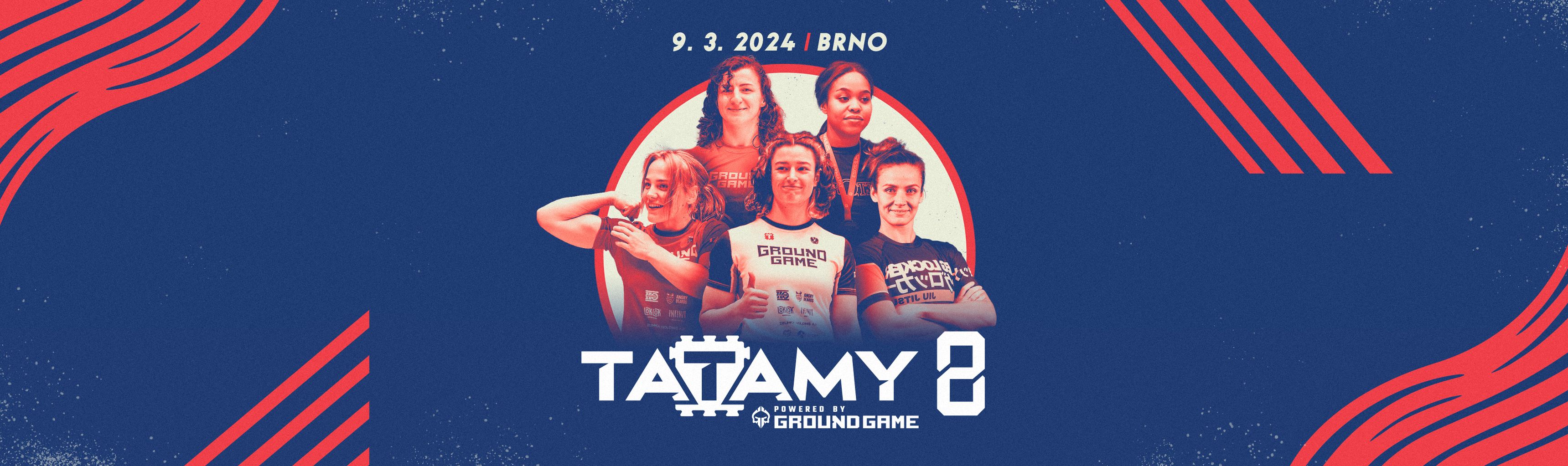 TATAMY Grapplingové a BJJ turnaje TATAMY