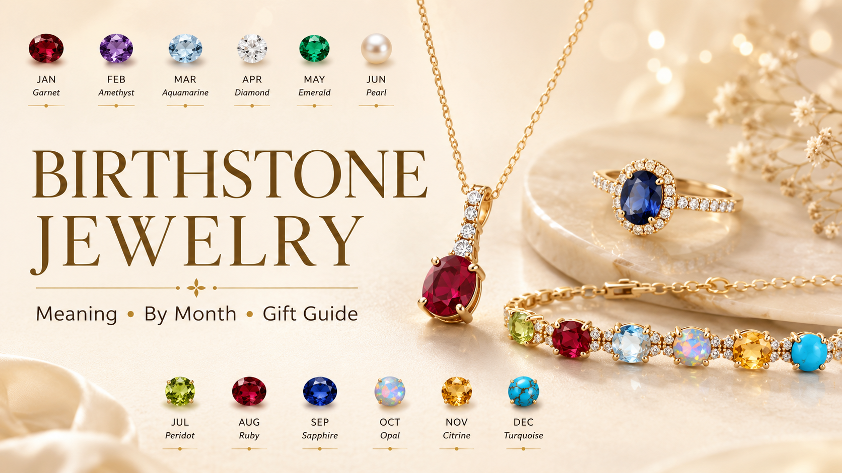 Meaning of Birthstone Jewelry