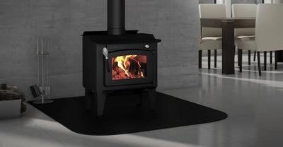 Why does my wood stove's glass get sooty?