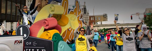Designing & Building the Best of Louisville Float
