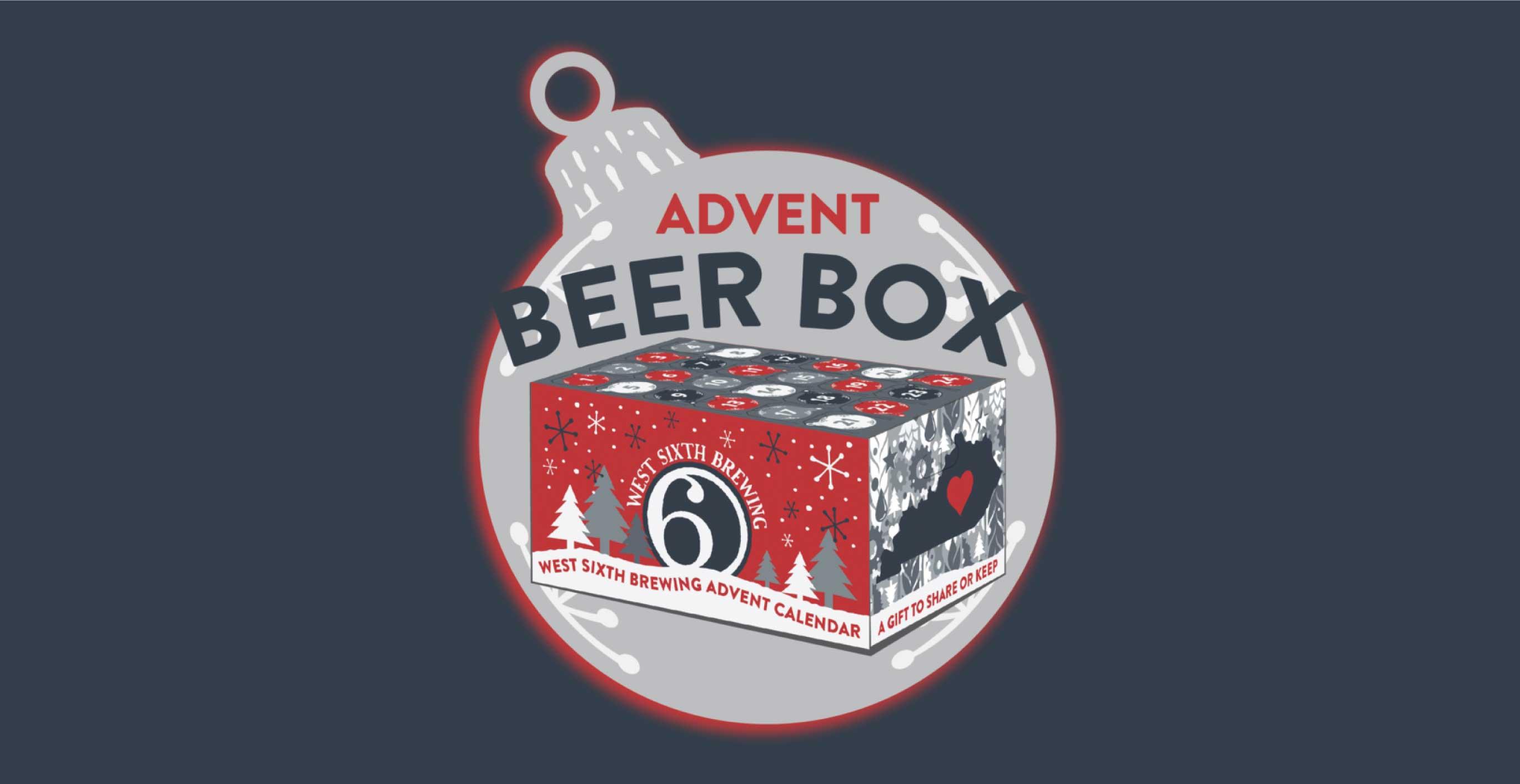 West Sixth Advent Beer Box