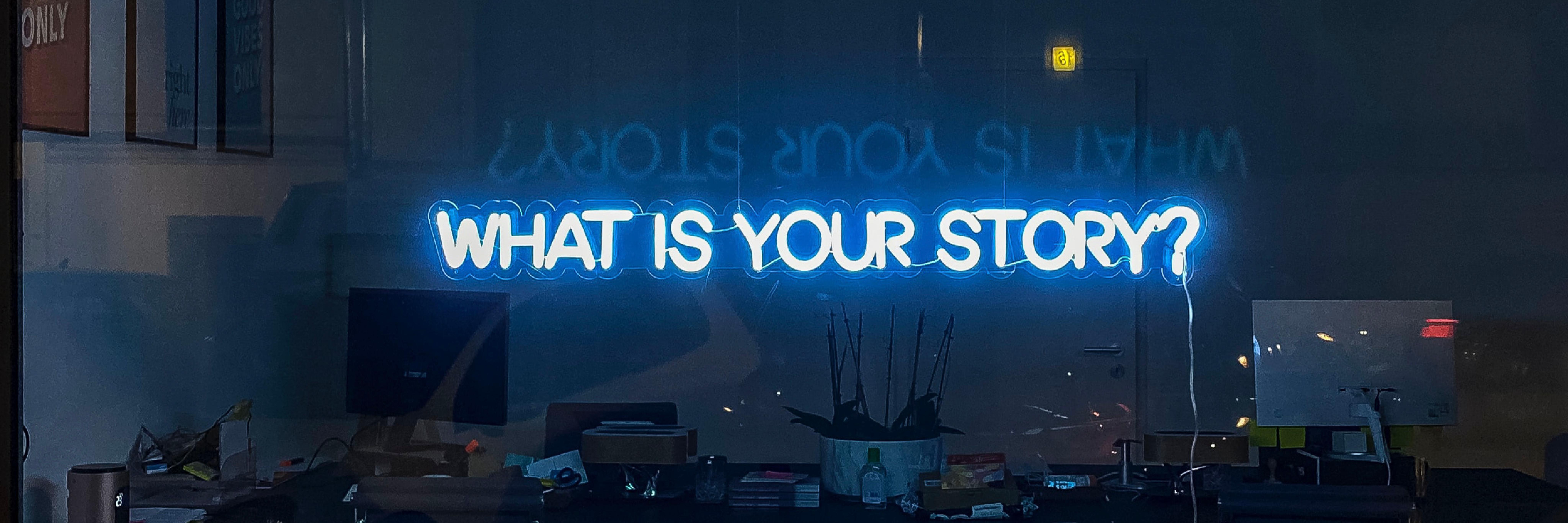 'What Is Your Story?' graphic