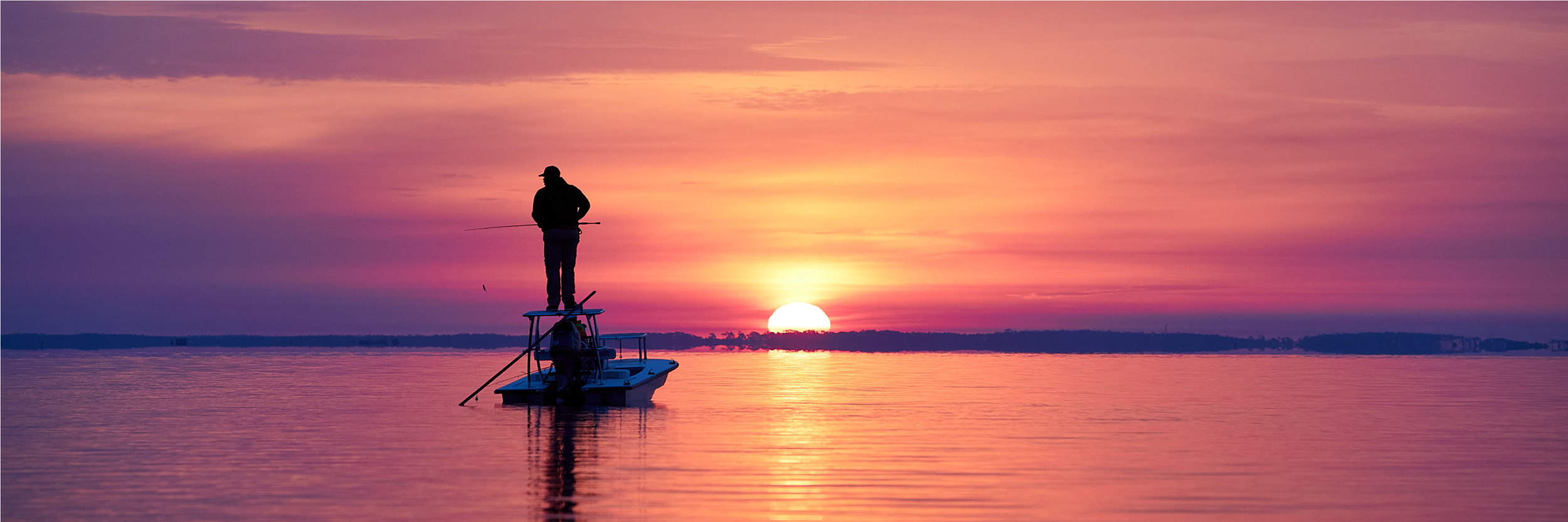 Banner image of someone fishing in Florida