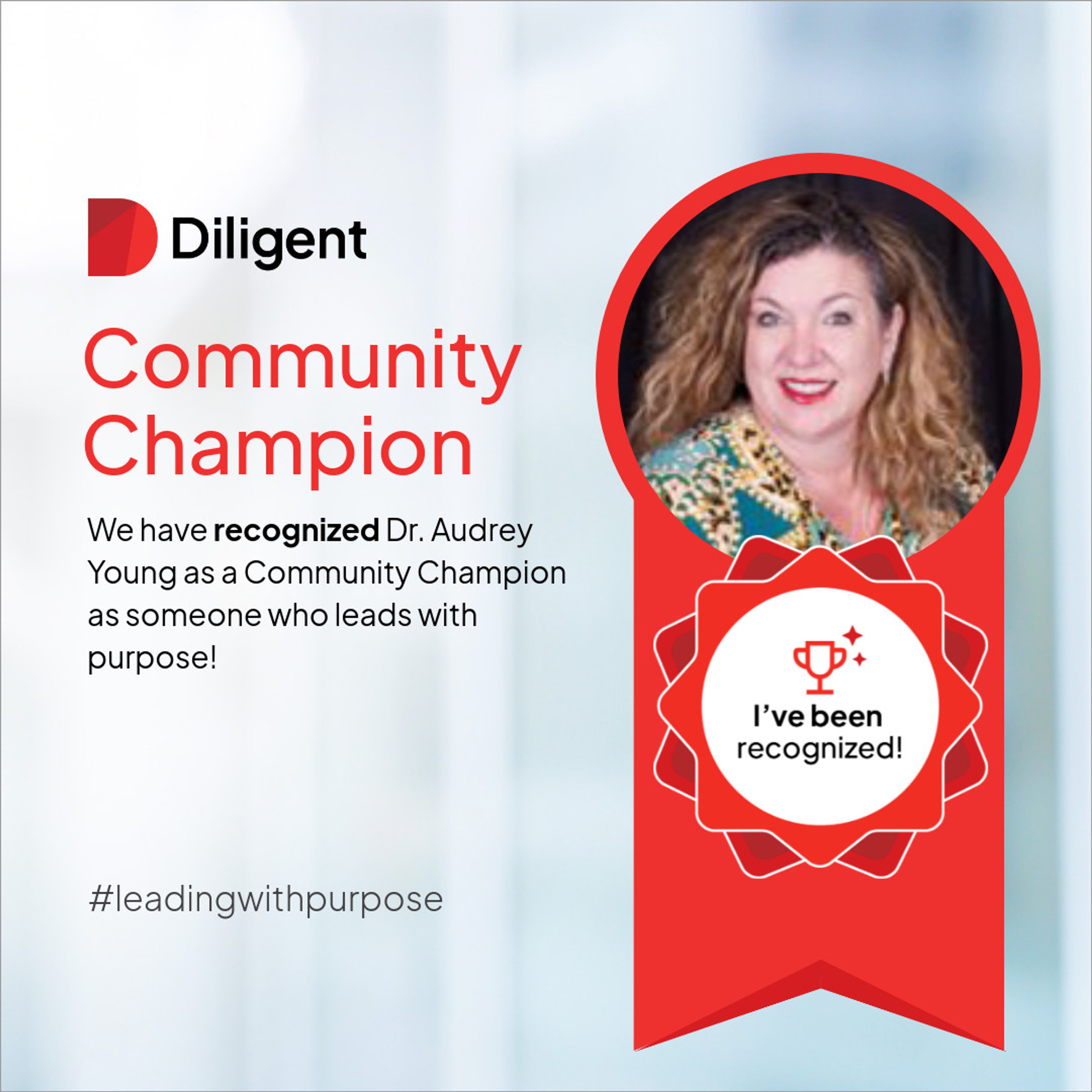 Community champion audrey