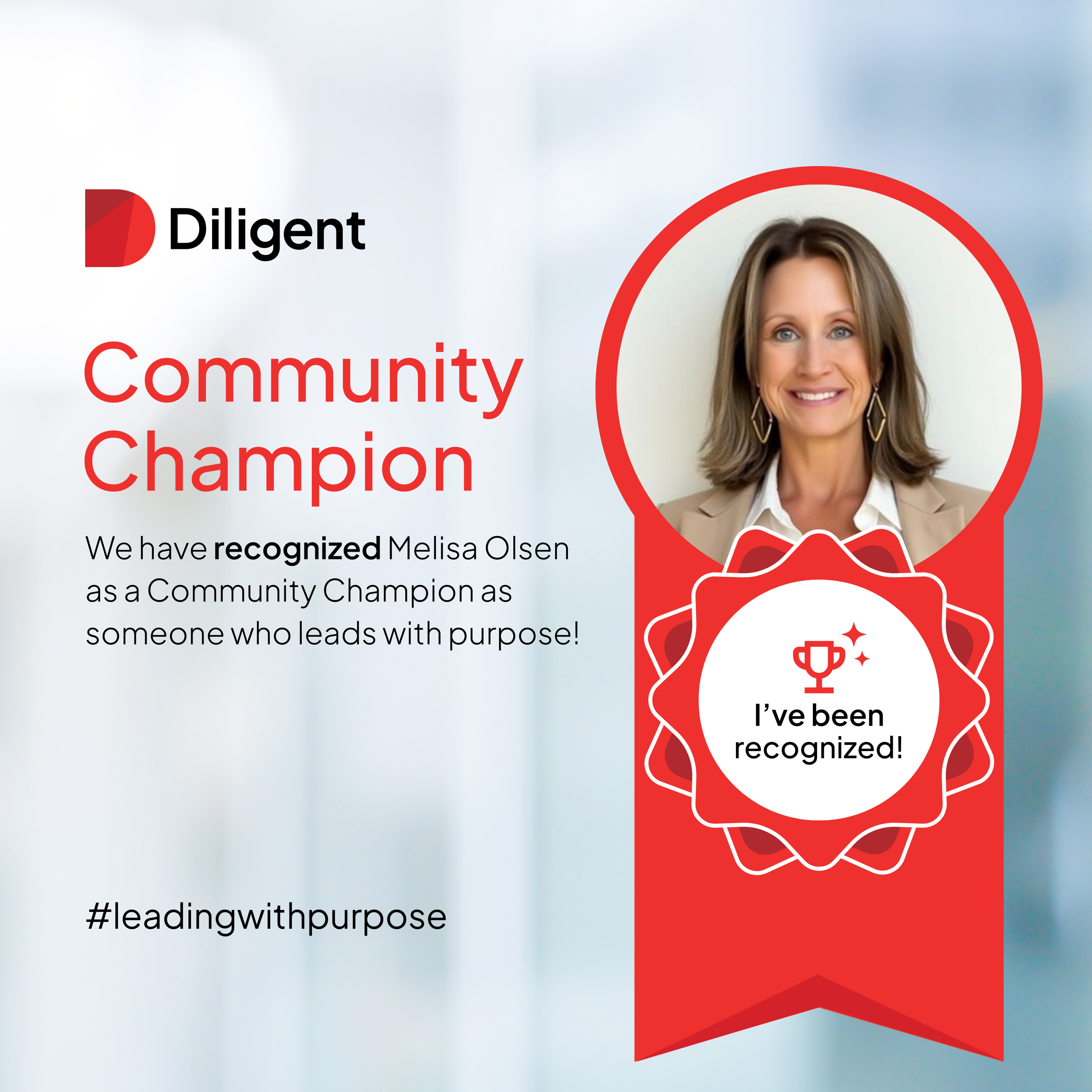 Community Champion Melisa Olsen