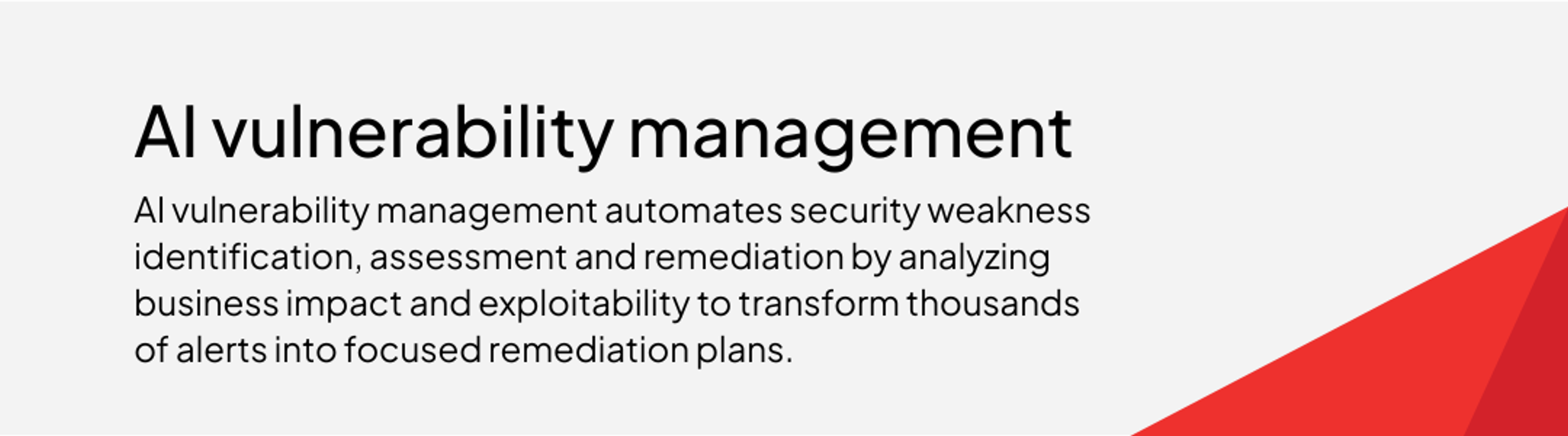 A banner contaning defiantion of AI vulnerability